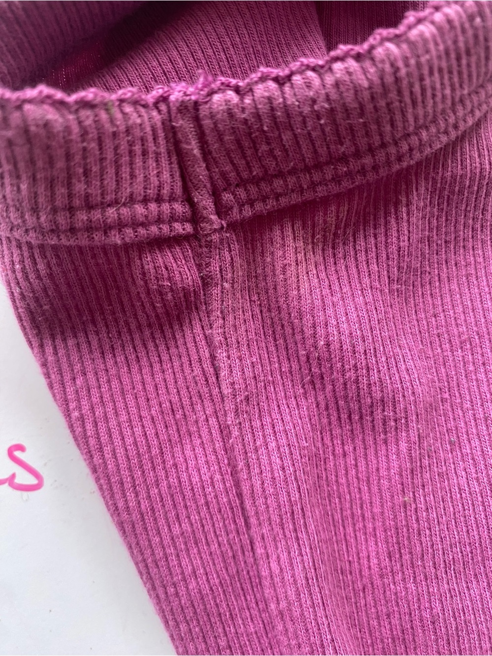Old Navy Ribbed Tank Top in Bright Magenta - Picture 7 of 7